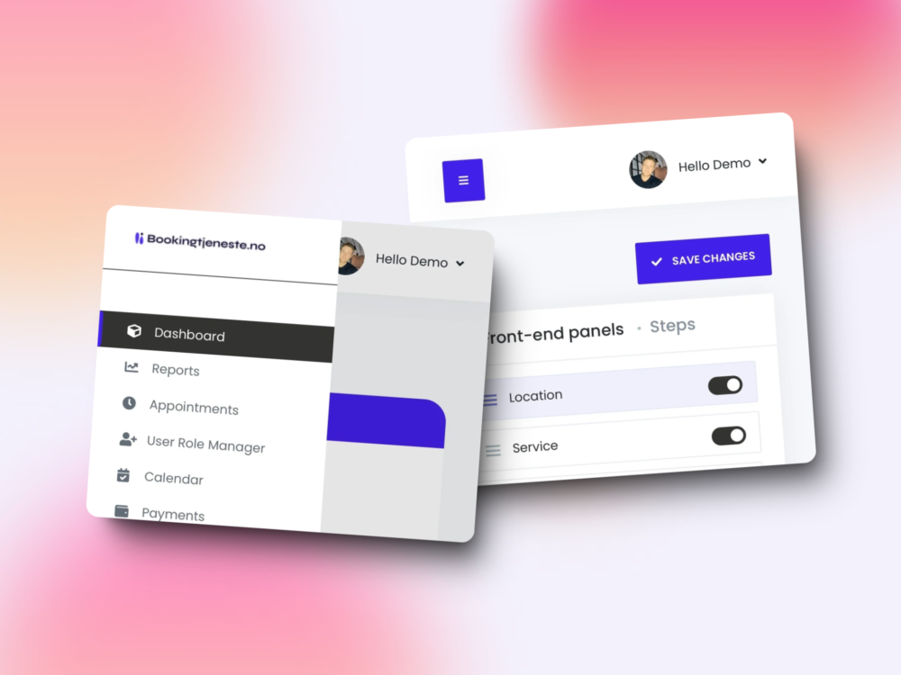 Custom CSS Admin Dashboard - Booknetic/Booknetic SaaS Add-on - Image 2